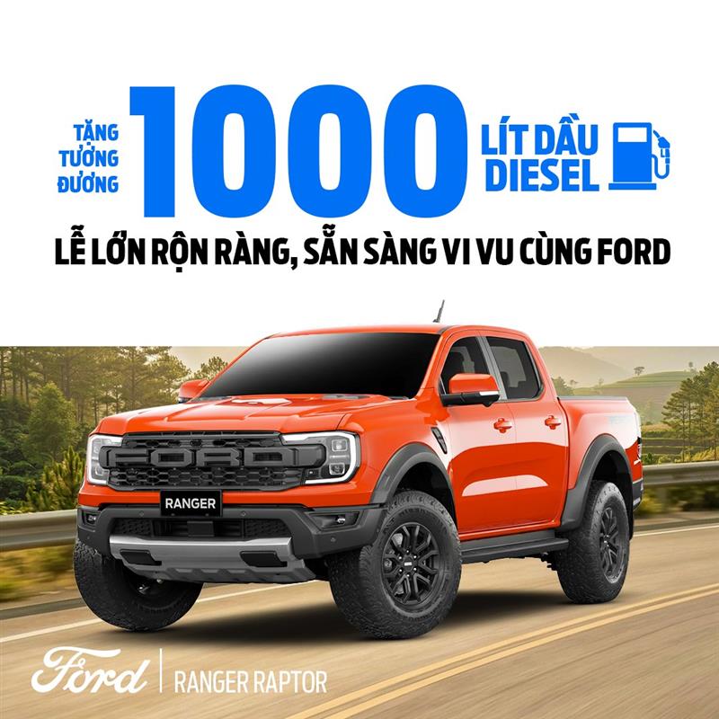 ƯU ĐÃI ĐẶC BIỆT THÁNG 4 – DÀNH RIÊNG CHO FORD RANGER NEXT-GEN